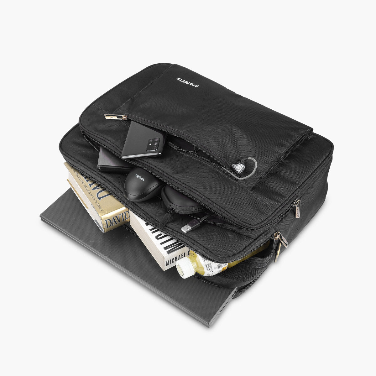 Black, Headquarter Travel & Office Bag-5