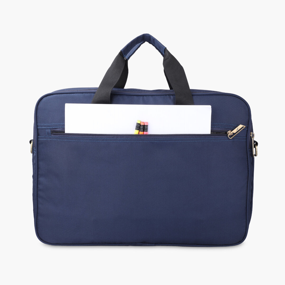 Navy, Protecta Staunch Ally Travel & Offfice Laptop Bag-4