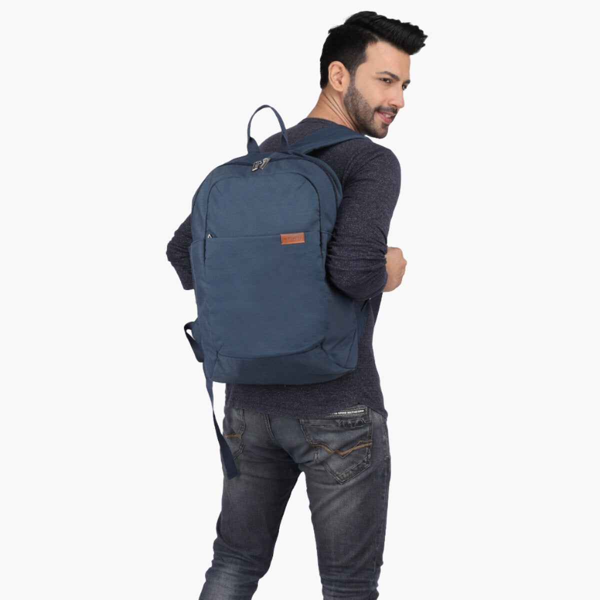 Blue | Protecta Strong Buzz Laptop Backpack - 3